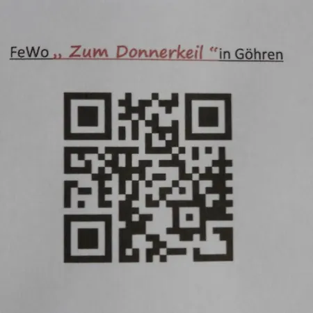 Zum Donnerkeil Apartament *